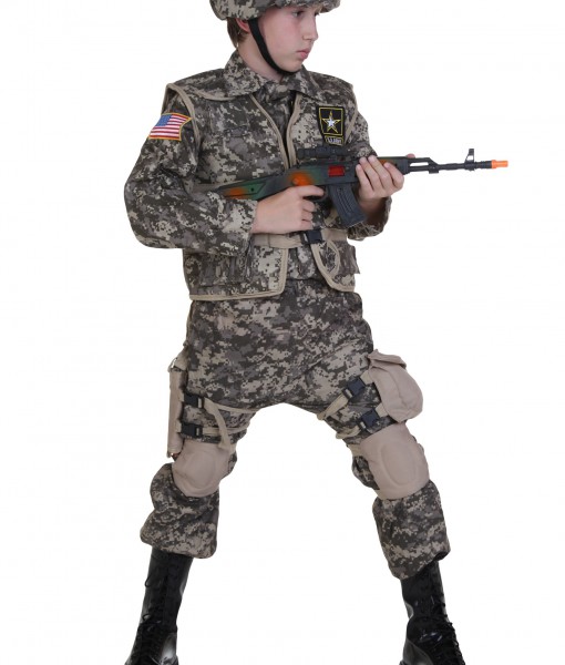 Kids Deluxe U.S. Army Ranger Costume