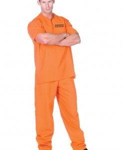 Plus Public Offender Inmate Costume