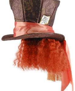 Mad Hatter Hat w/Hair