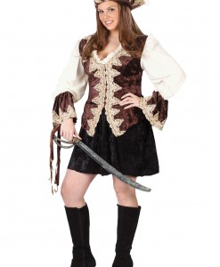 Royal Lady Plus Size Pirate Costume