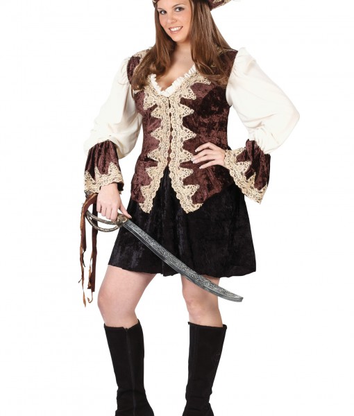 Royal Lady Plus Size Pirate Costume