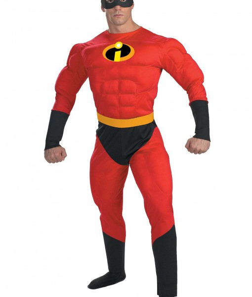 Mr. Incredible Deluxe Muscle Plus Size Costume