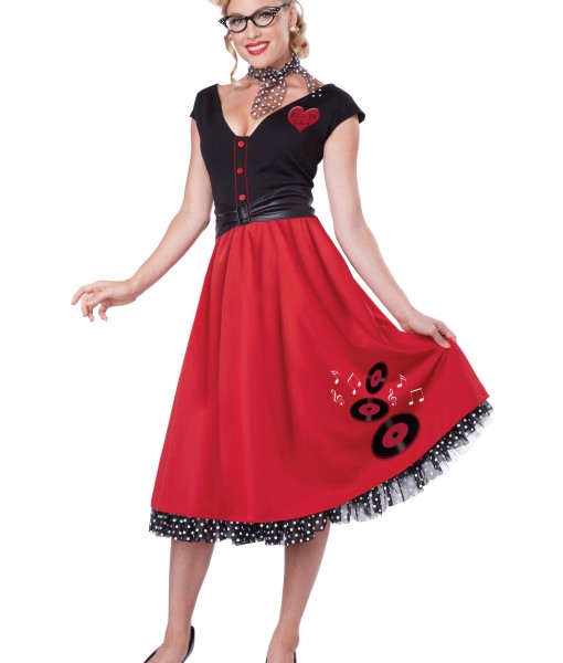 Women's Rock N Roll Sweetheart Costume