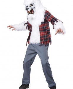 Child White Werewolf Costume