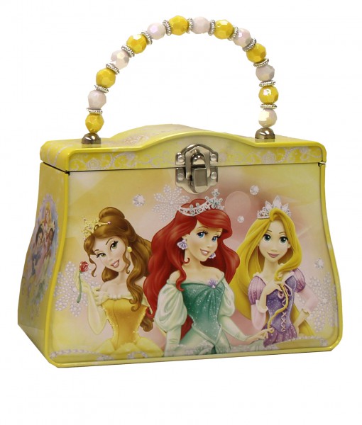 Yellow Disney Princesses Tin Purse
