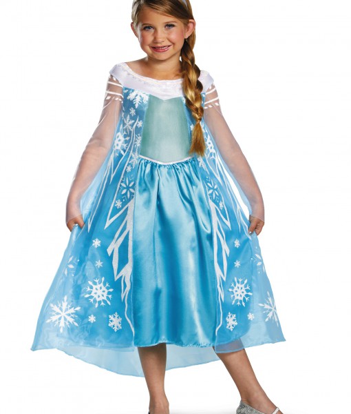 Elsa Deluxe Frozen Costume