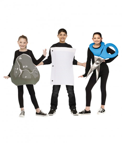 Rock, Paper, Scissor Child Costume