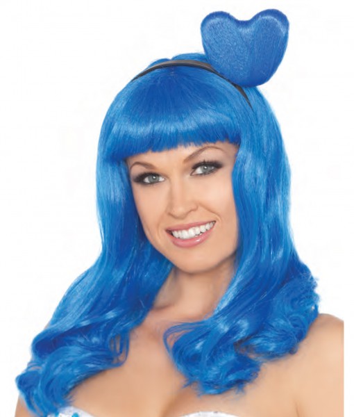 California Blue Candy Girl Adult Wig