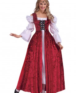 Women's Medieval Laced Gown
