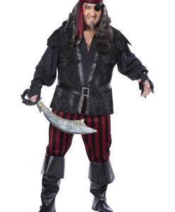 Plus Size Ruthless Rogue Pirate Costume