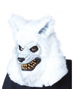 White Werewolf Ani-Motion Mask