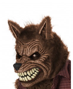 Brown Werewolf Ani-Motion Mask