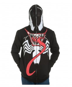 Venom Full Zip Mask Hoodie