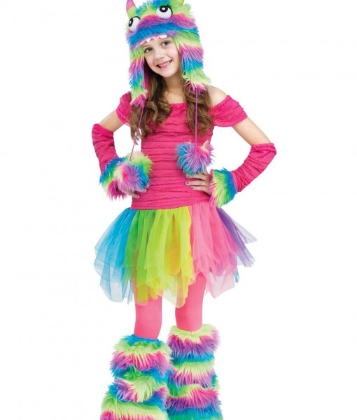Rockin' Rainbow Monster Child Costume