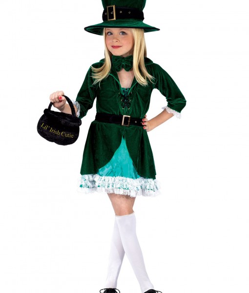 Girls Lucky Leprechaun Costume
