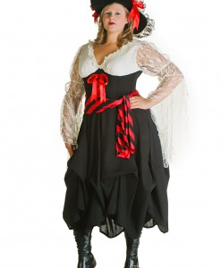 Plus Size Female Pirate Costume