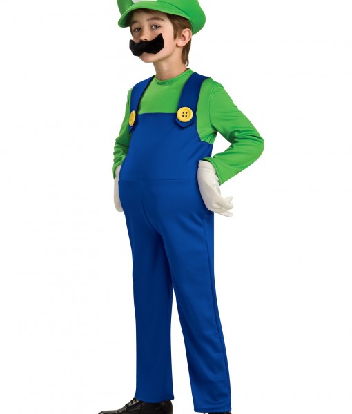 Child Deluxe Luigi Costume