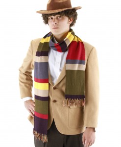 Fourth Doctor Who Short Scarf
