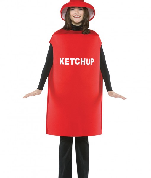 Adult Ketchup Costume