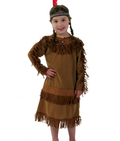 Indian Girl Child Costume