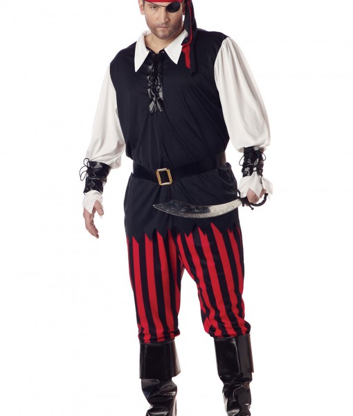 Plus Size Cutthroat Pirate Costume