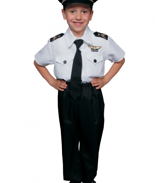 Kids Pilot Costume