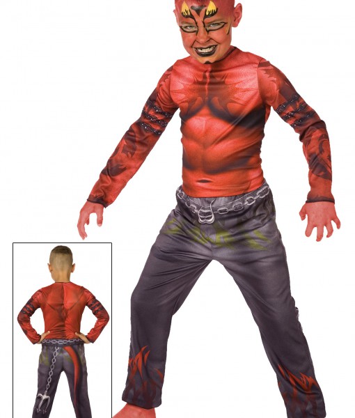 Boy Devil Sublimation Costume