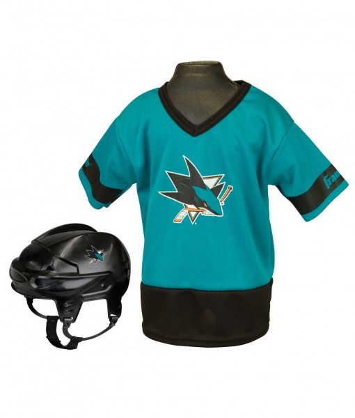 NHL San Jose Sharks Kid's Uniform Set