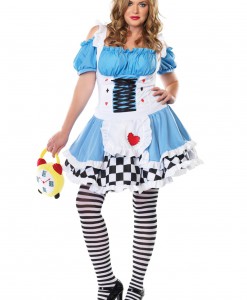 Plus Size Miss Wonderland Costume