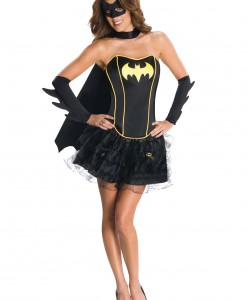 Sexy Batgirl Corset Costume