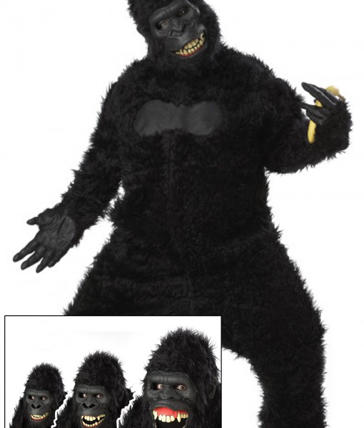 Adult Goin Ape Gorilla Costume