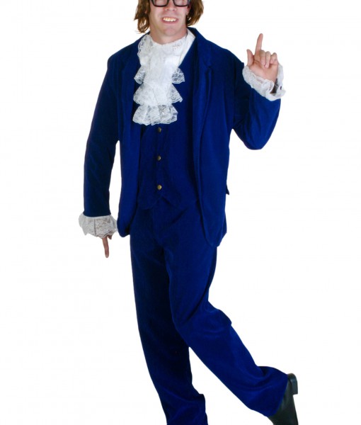 Deluxe Blue 60's Swinger Costume