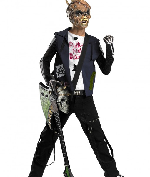 Punk Rocker Zombie Costume