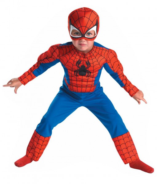 Deluxe Toddler Spiderman Costume