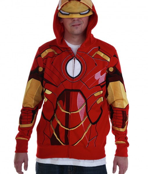 Adult Iron Man Costume Hoodie