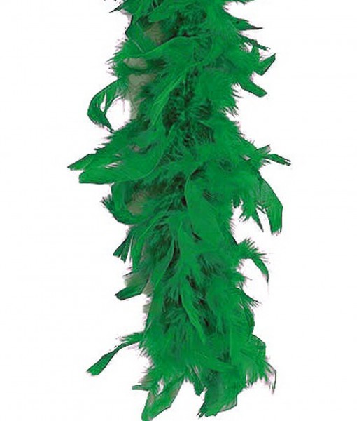 Green 80 Gram Feather Boa