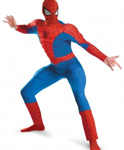 Muscle Chest Adult Spiderman Costume