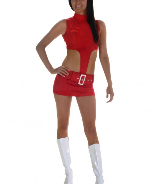 Red Soda Girl Costume