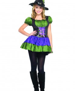 Colorful Teen Witch Costume