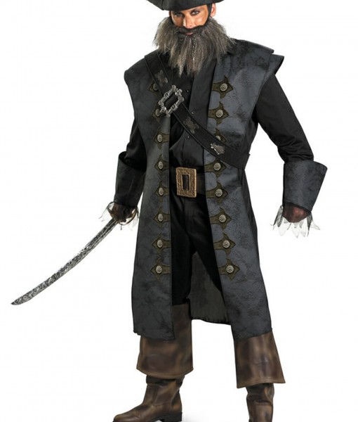 Deluxe Adult Blackbeard Costume