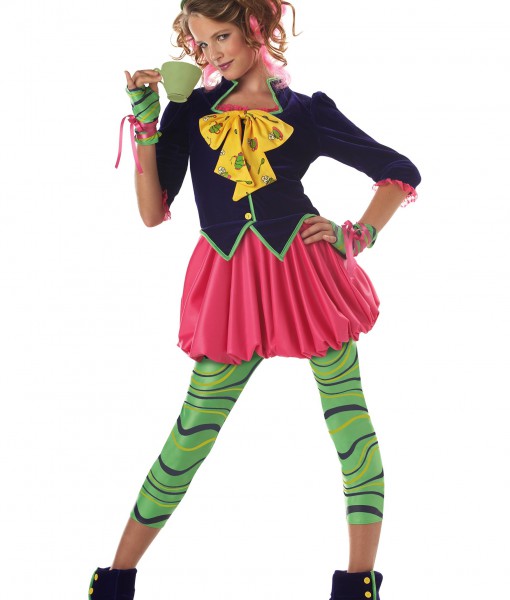 Tween Miss Mad Hatter Costume