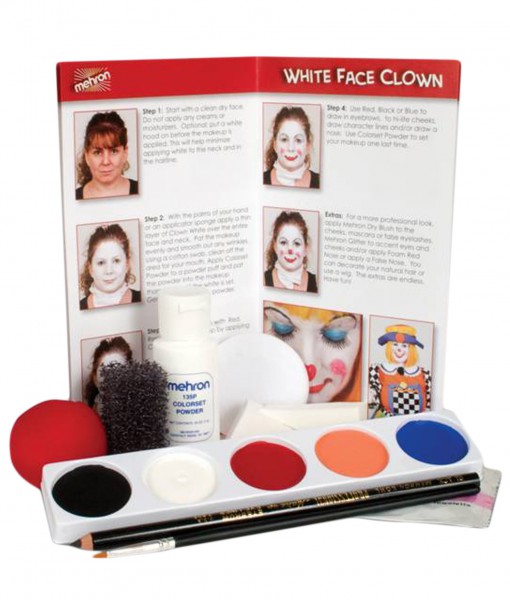 Clown Costume Makeup Kit