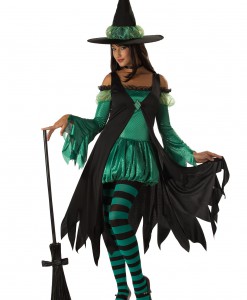 Adult Emerald Witch Costume