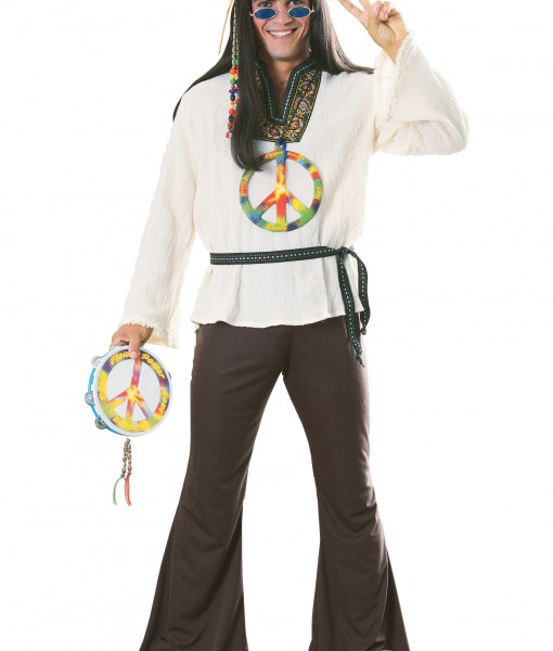 Adult Groovy Hippie Costume
