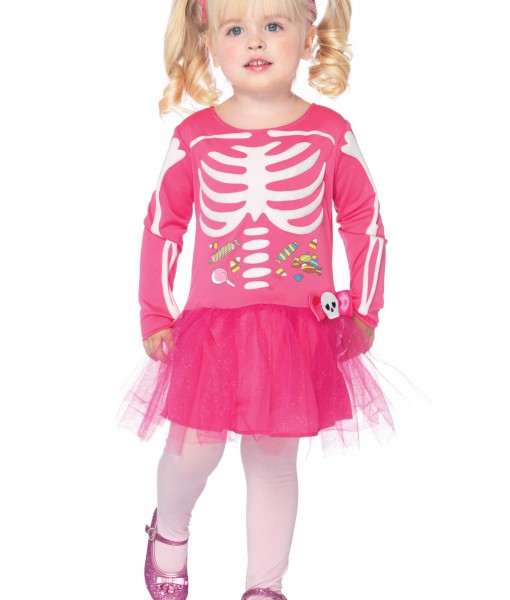 Toddler Candy Skeleton Costume