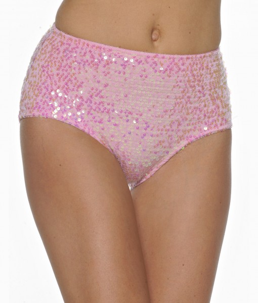 Pink Sequin Panty