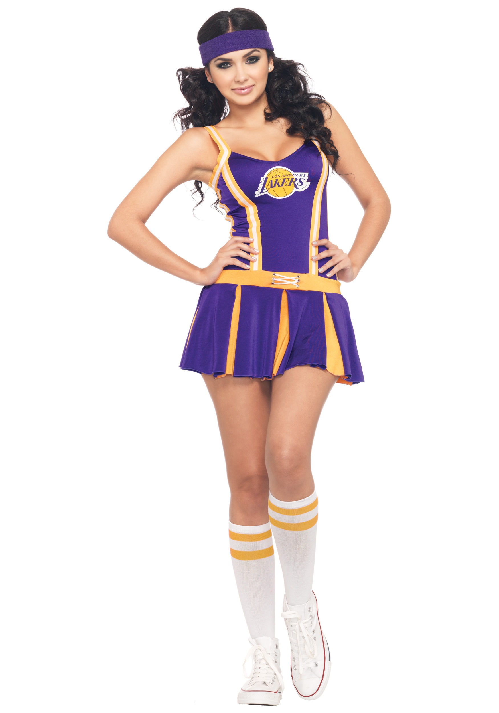 NBA Lakers Cheerleader Costume - Halloween Costume Ideas 2024