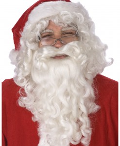 Santa Claus Wig and Beard Set