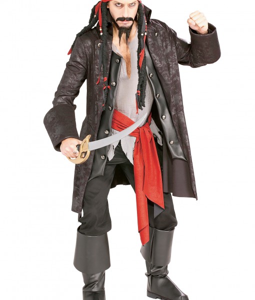 Adult Captain Cutthroat Pirate Costume