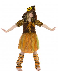 Child Girls Scarecrow Costume